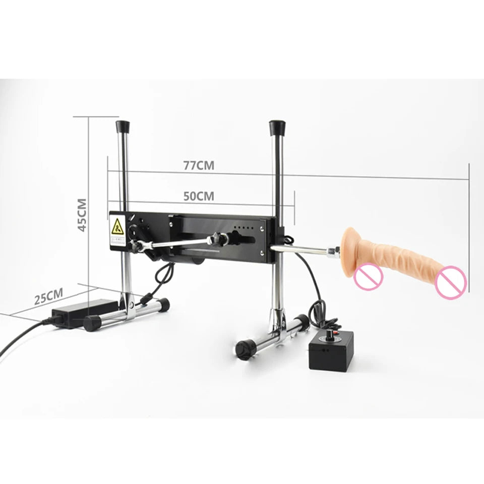 FREDORCH 120W Automatische Masturbationsmaschine – Leistungsstarker Vibrator für Männer und Frauen (3-15cm)