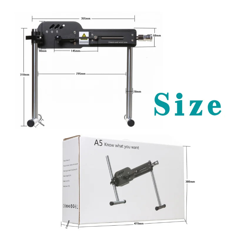 ROUGH BAST Sex Machine – Leiser und kraftvoller automatischer Masturbator für Erwachsene