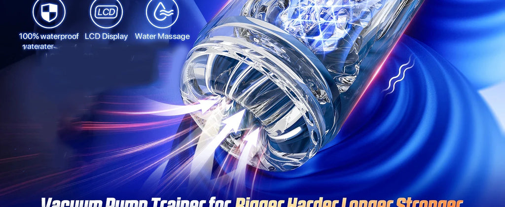 Automatischer männlicher Masturbator mit Saugfunktion, Leckfunktion, 7 Stoß- und Rotationsbewegungen – Becher mit LCD-Anzeige