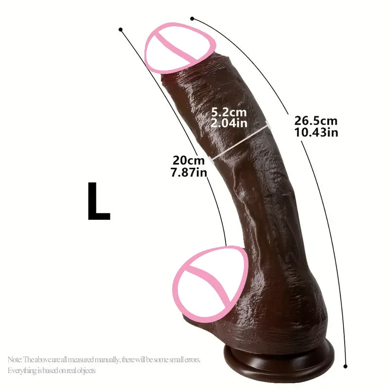 Riesiger, übergroßer realistischer Dildo – Enormer Dildo für tiefe Penetration und extremes Vergnügen