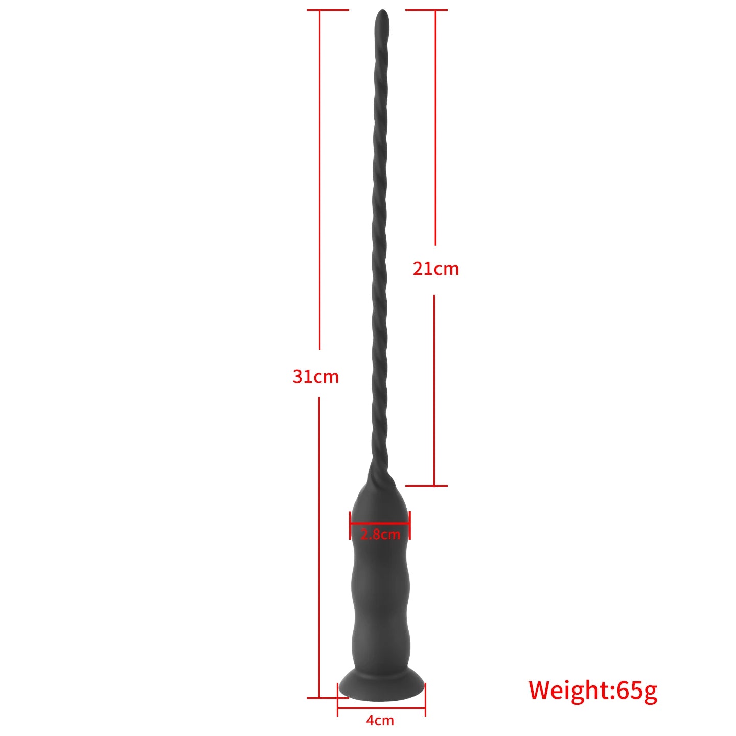 Männlicher Harnröhrenvibrator mit 10 Vibrationsmodi