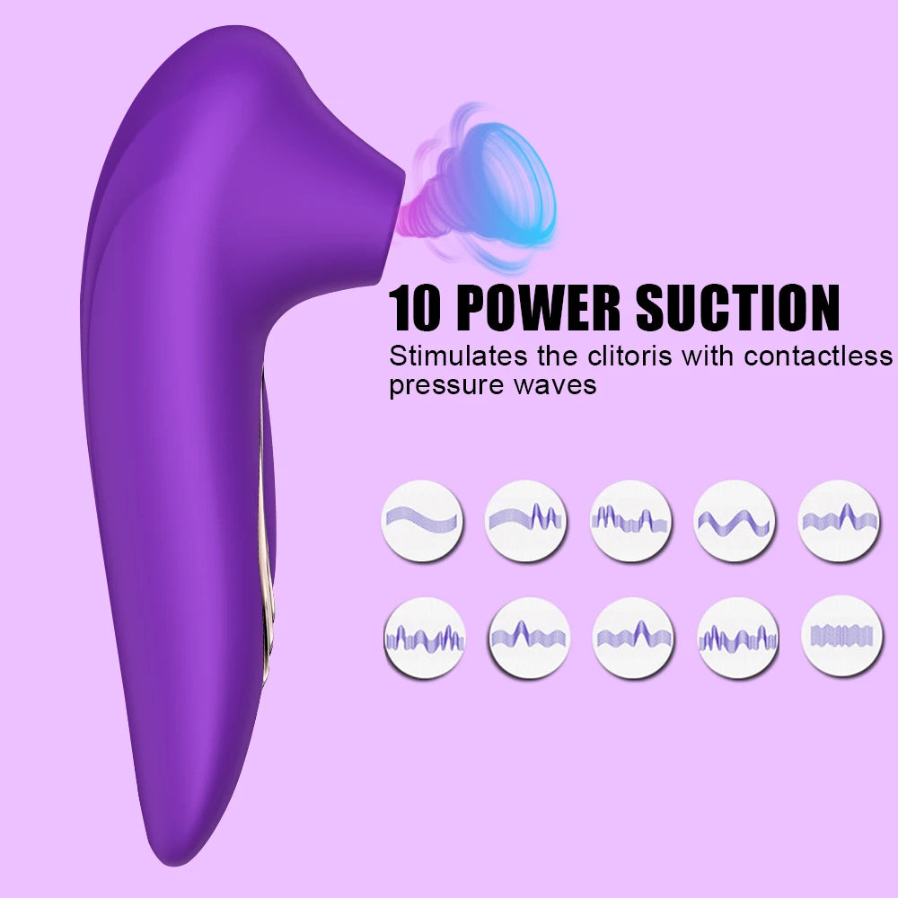 Vagina Saug Vibrator Sexspielzeug für Frauen Orale Zunge Blasen Saugen Klitoris Stimulator Masturbator Erotisches Sexspielzeug für Erwachsene
