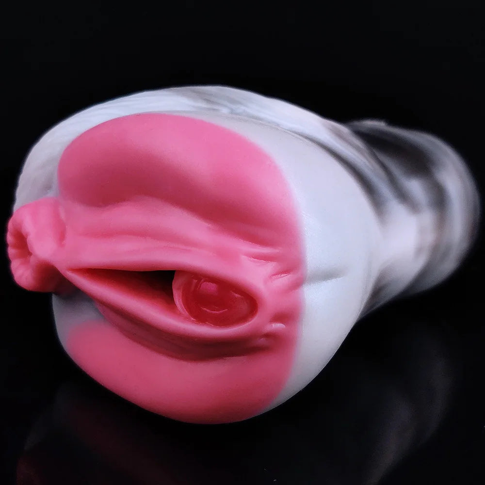 YOCY Horse Stroker Masturbator für Herren mit realistischer Vagina und Anus aus Silikon – Fetisch-Fantasiespielzeug für Männer