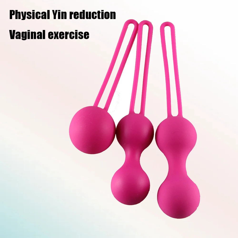 Sicherer Silikon Smart Ball Vibrator Kegel-Kugeln Ben Wa Ball Vagina straffen Trainingsgerät Sexspielzeug für Frauen Vaginal Geisha Ball