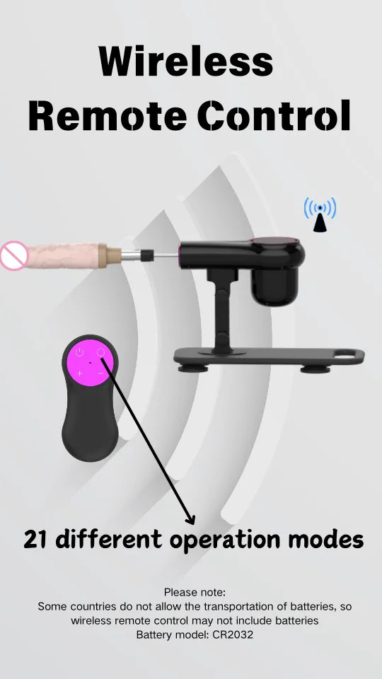 Kabellose automatische Sexmaschine ROUGH BEAST für Frauen – Masturbator mit Pumpbewegung und Geschwindigkeitsanpassung