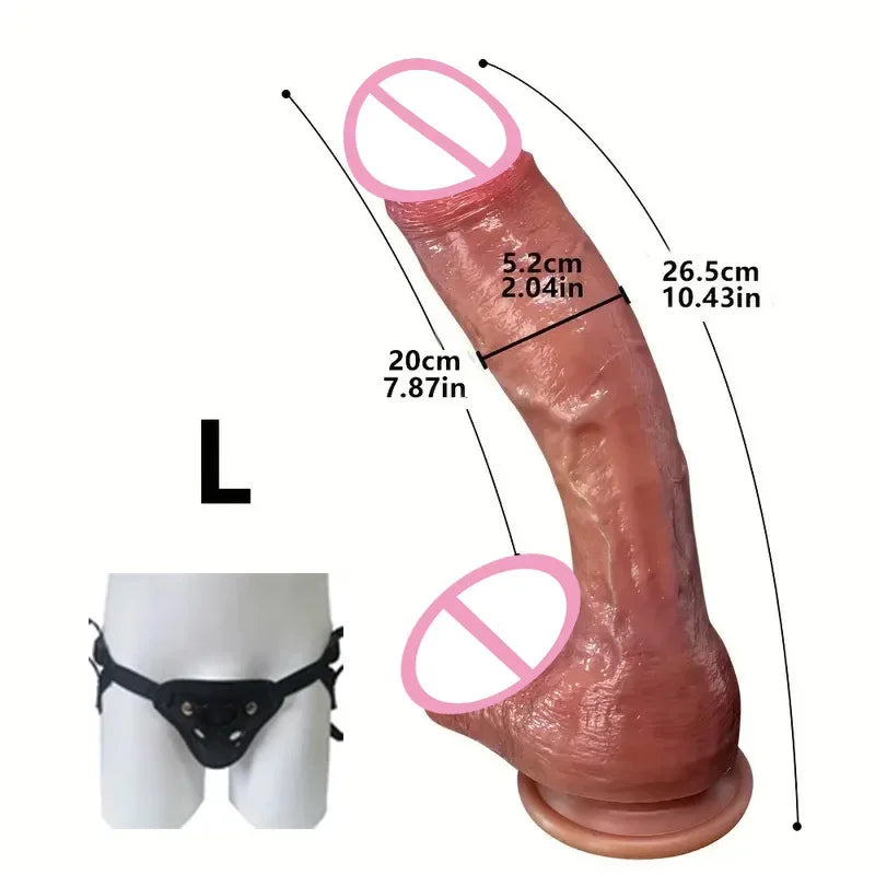 Doppelter Kaninchen-Vibrator – Vaginaler Dildo mit Klitorisstimulator aus Silikon für intensive Lust bei Frauen