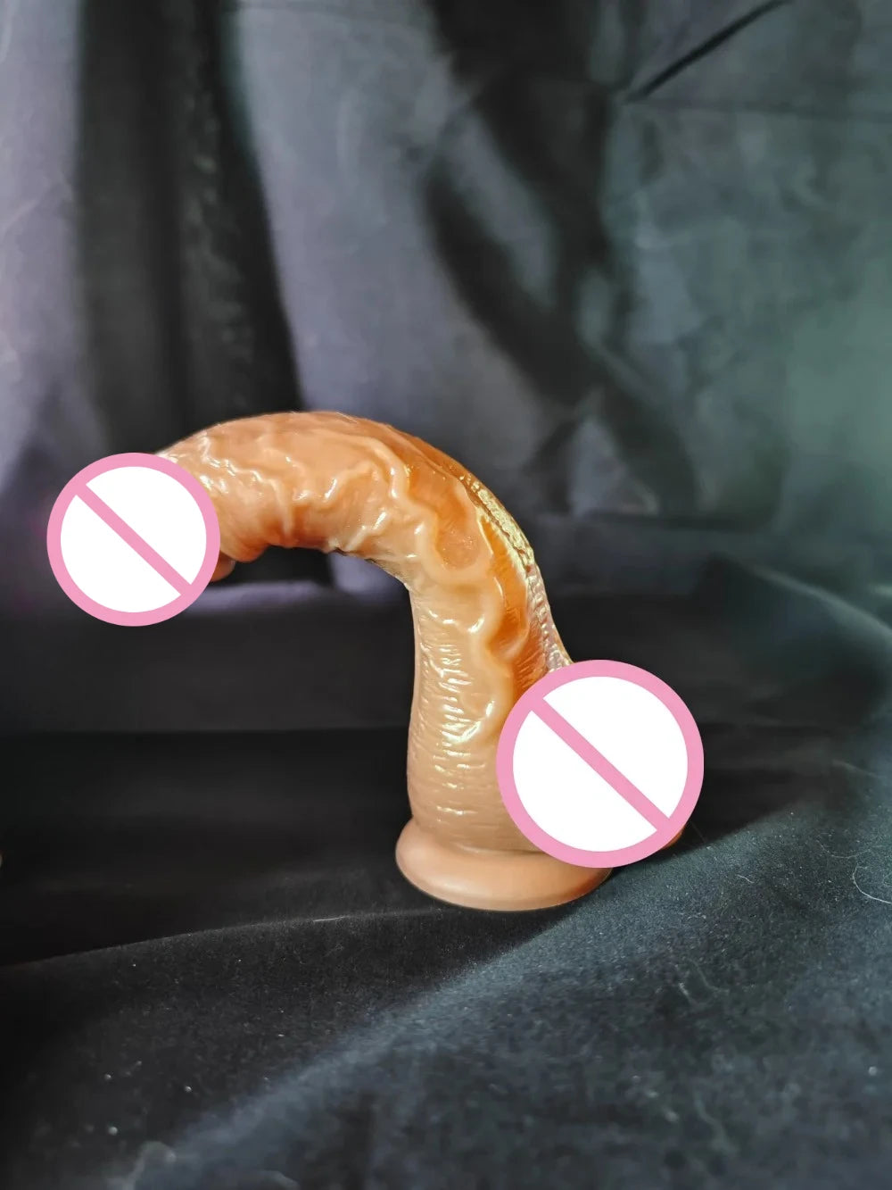 Superrealistischer Dildo Wasserdichter Silikonpenis Erwachsenes Sexspielzeug Anal-Vagina-Masturbator Dildo mit Saugnapf Cock Gode Massager