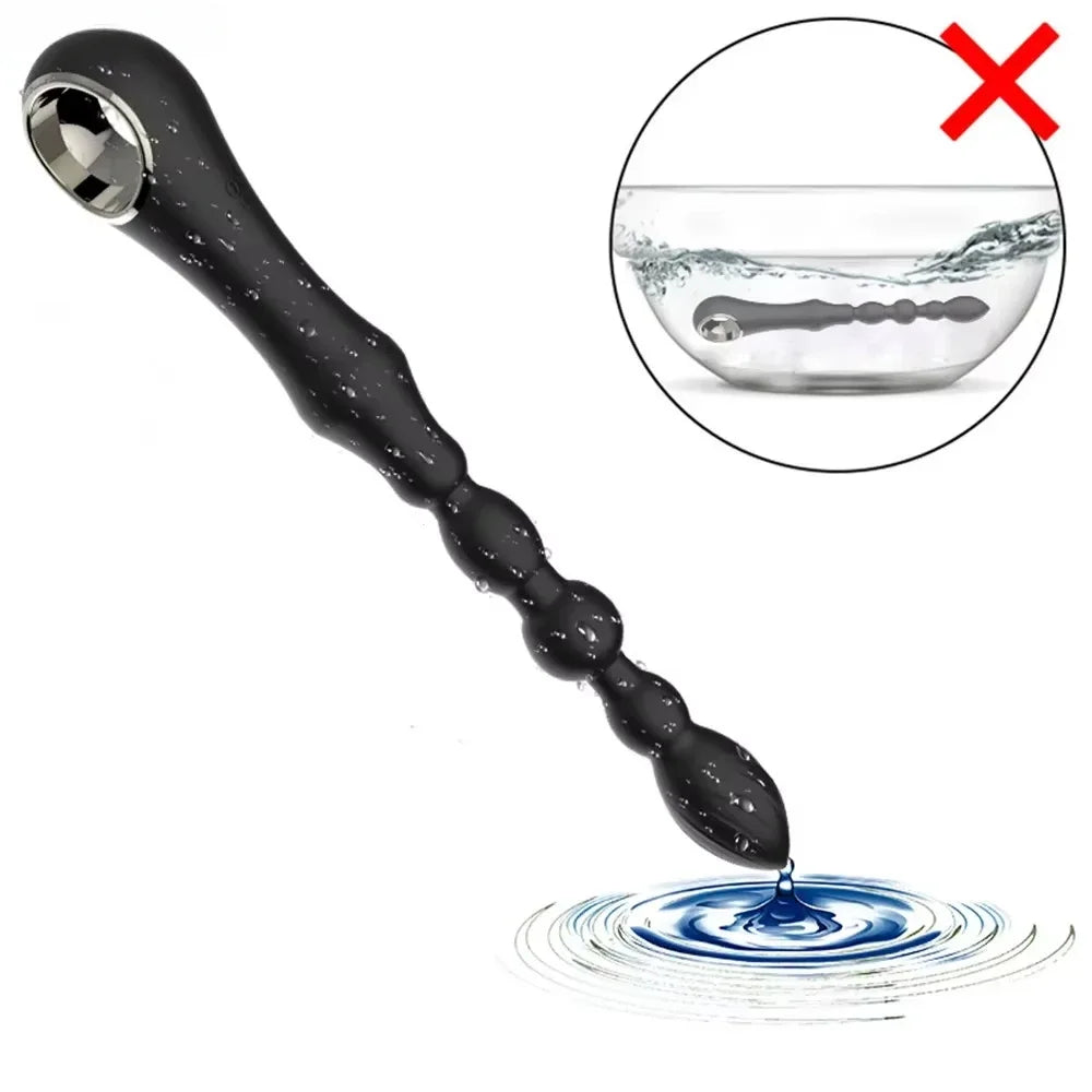 Beheizbarer Analplug aus weichem Silikon – Analstimulator mit Wärme zur Prostata- und Analfreudenmassage