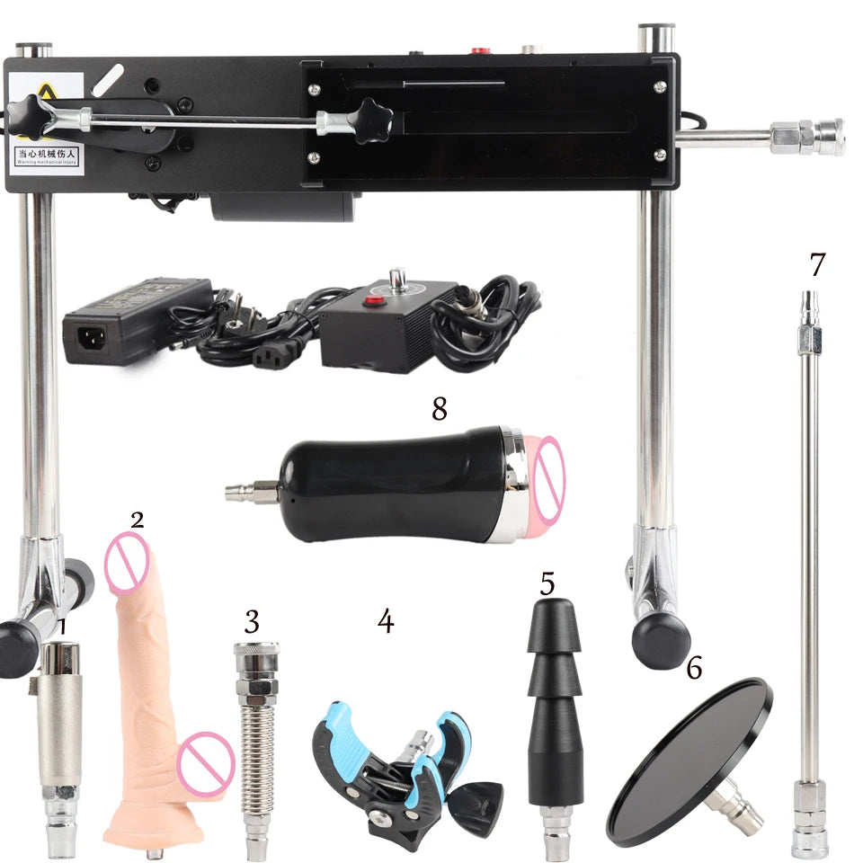 FREDORCH 120W Automatische Masturbationsmaschine – Leistungsstarker Vibrator für Männer und Frauen (3-15cm)