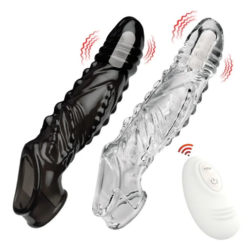 Funda extensora vibradora retardante para hombre