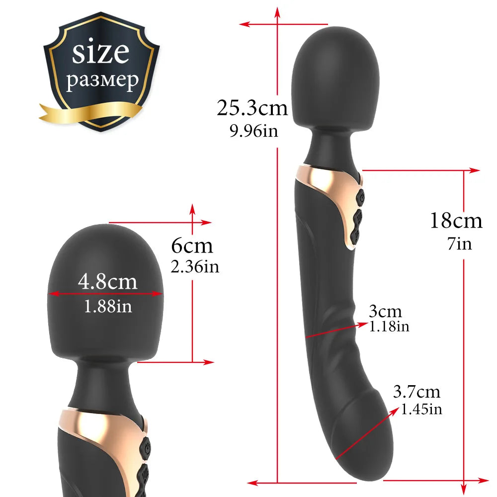 Vibrador punto G para mujer — consolador con vibración intensa
