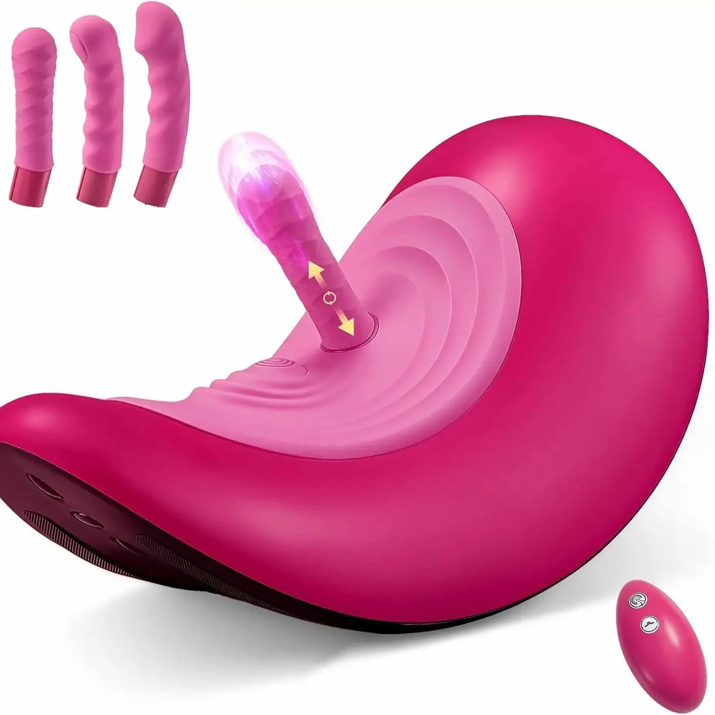 Kabellose Sexmaschine für Paare – Vibrationssattel mit 3 Motoren für Sie und Ihn