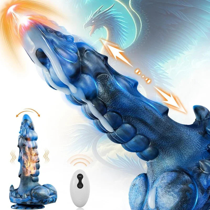 Männlicher Masturbator mit kabelloser Fernbedienung aus Flüssigsilikon – Vibrationshülle für den Penis