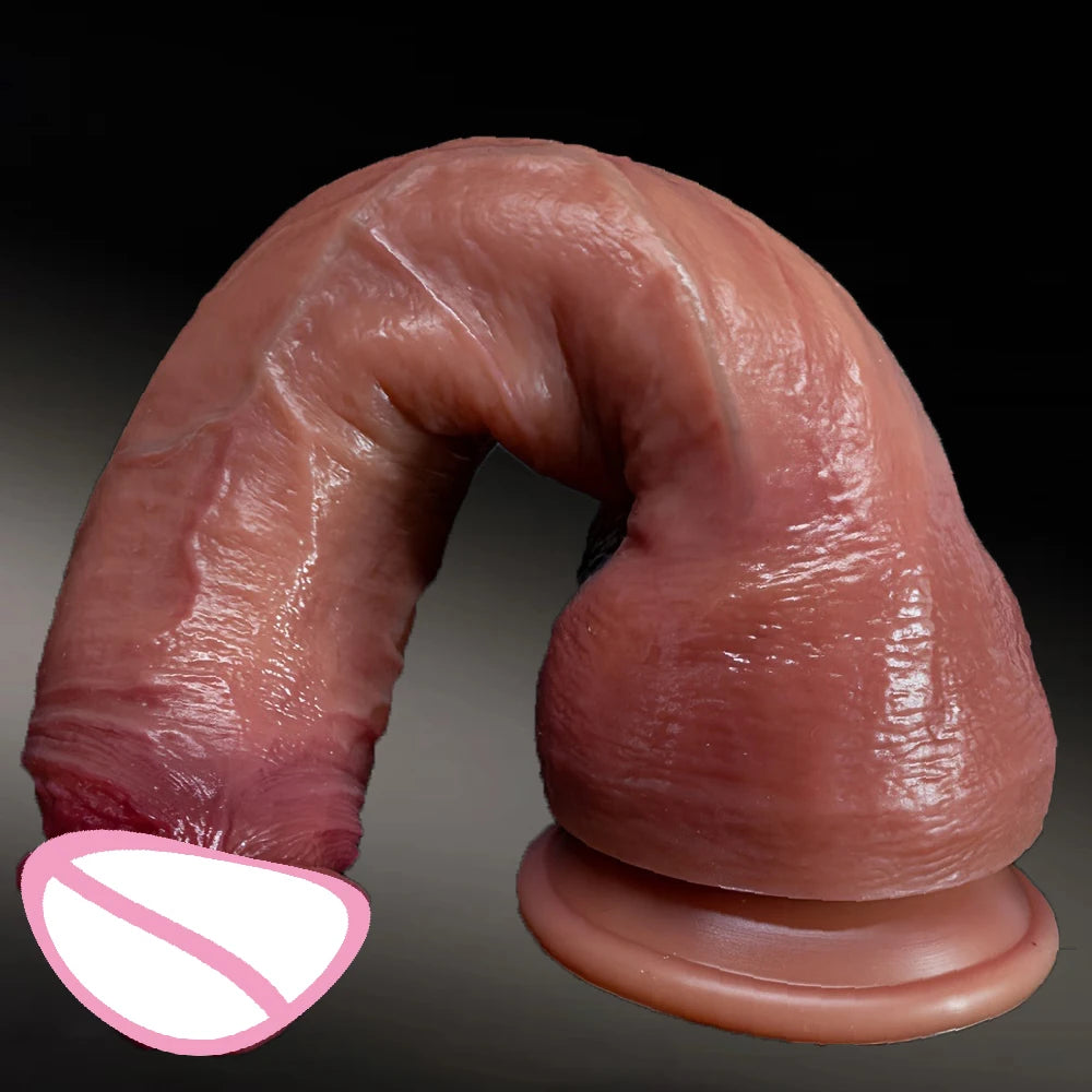 Doppelter Kaninchen-Vibrator – Vaginaler Dildo mit Klitorisstimulator aus Silikon für intensive Lust bei Frauen