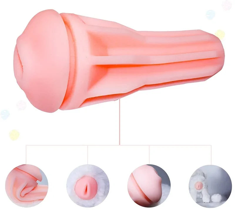 Hundepaarungsspielzeug – Realistische Silikonpuppe mit Vagina für Simulation und Training
