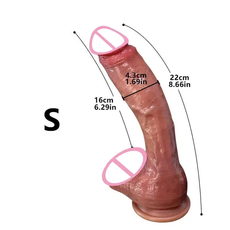 Doppelter Kaninchen-Vibrator – Vaginaler Dildo mit Klitorisstimulator aus Silikon für intensive Lust bei Frauen