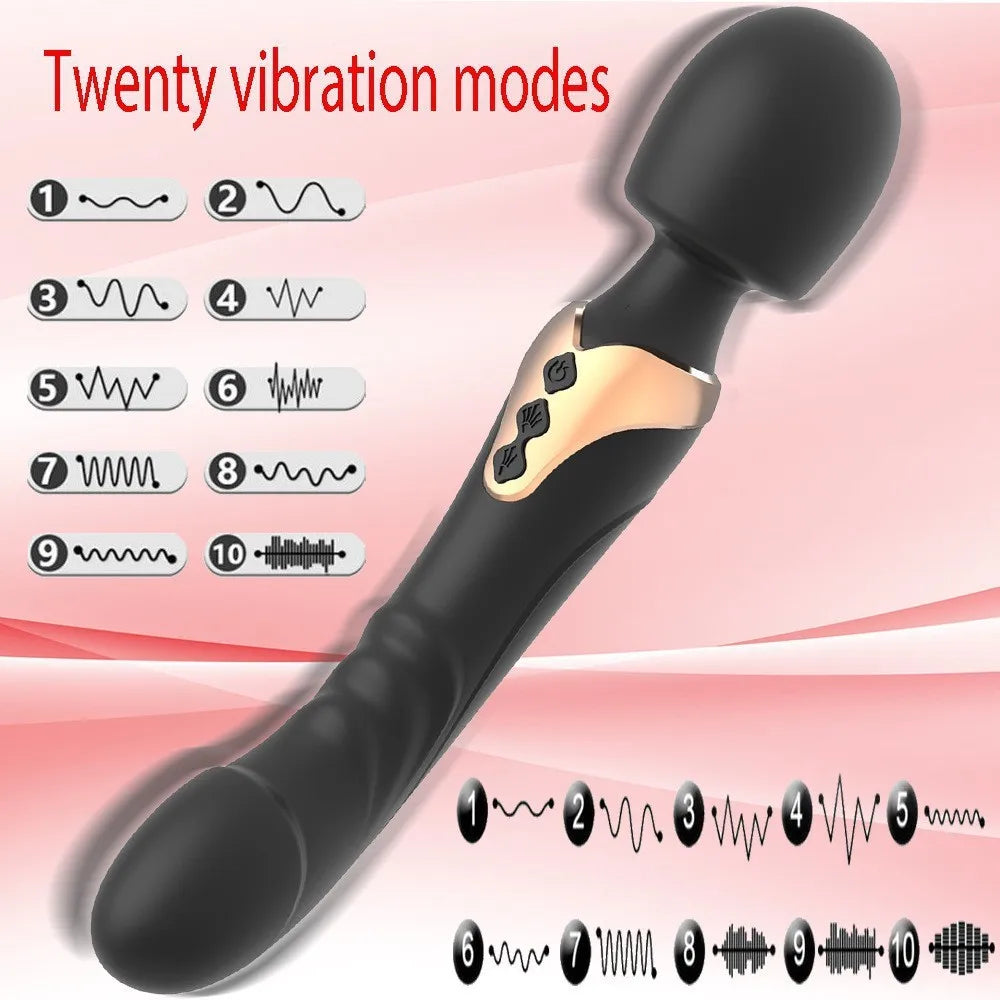 Vibrador punto G para mujer — consolador con vibración intensa