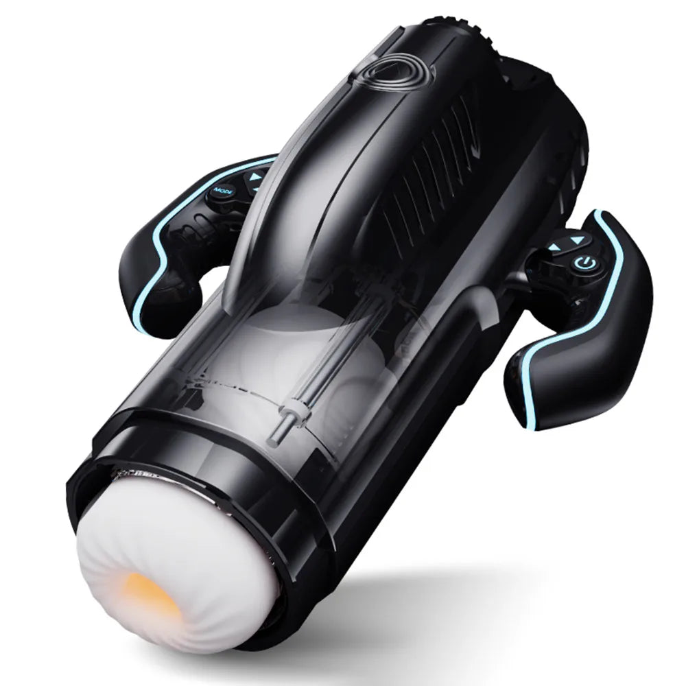 Leten THRUSTING-PRO Automatischer, teleskopischer Masturbator für Männer mit Saug-, Wärme- und intelligenter Bewegungsfunktion