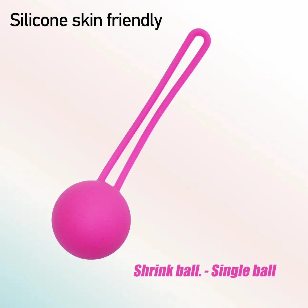 Sicherer Silikon Smart Ball Vibrator Kegel-Kugeln Ben Wa Ball Vagina straffen Trainingsgerät Sexspielzeug für Frauen Vaginal Geisha Ball
