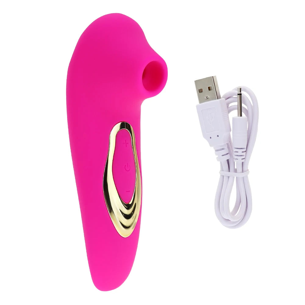 Succionador Clitorial con Lengua Vibradora — Estimulación Oral Intensa para Mujer