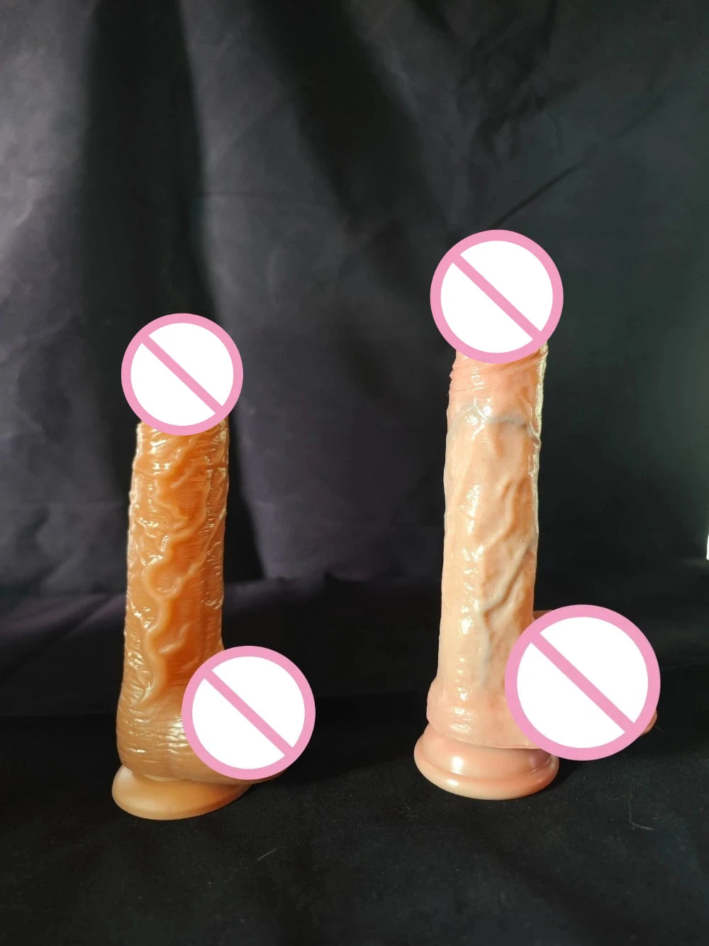 Superrealistischer Dildo Wasserdichter Silikonpenis Erwachsenes Sexspielzeug Anal-Vagina-Masturbator Dildo mit Saugnapf Cock Gode Massager