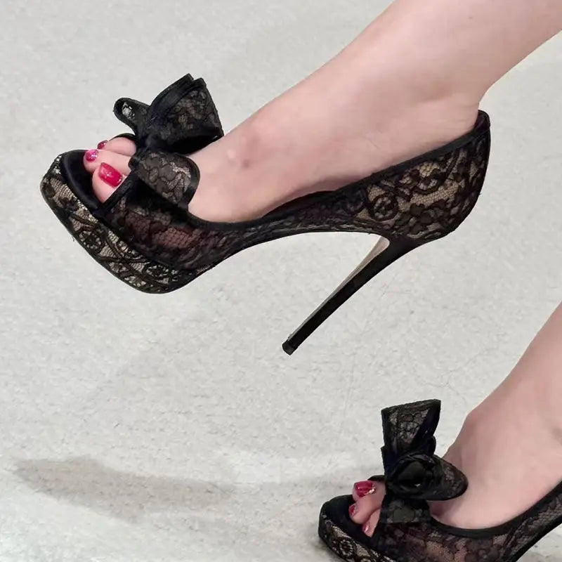High Heels mit roter Sohle 12cm - Sexy Stiletto mit spitzer Zehe für Damen, Party- und Verführungsschuhe