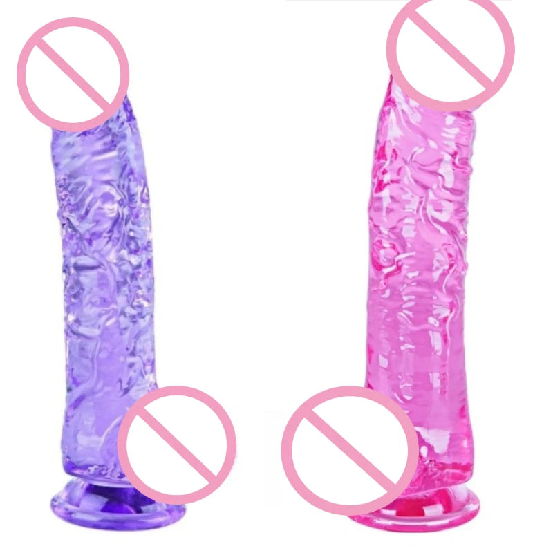 Realistischer Riesen-Dildo mit Saugnapf und Hoden – realistisches Sexspielzeug für intensives Vergnügen