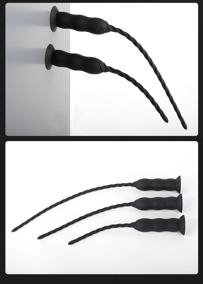 Männlicher Harnröhrenvibrator mit 10 Vibrationsmodi
