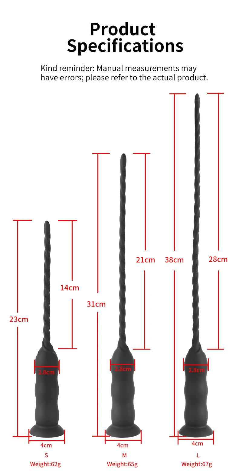 Männlicher Harnröhrenvibrator mit 10 Vibrationsmodi