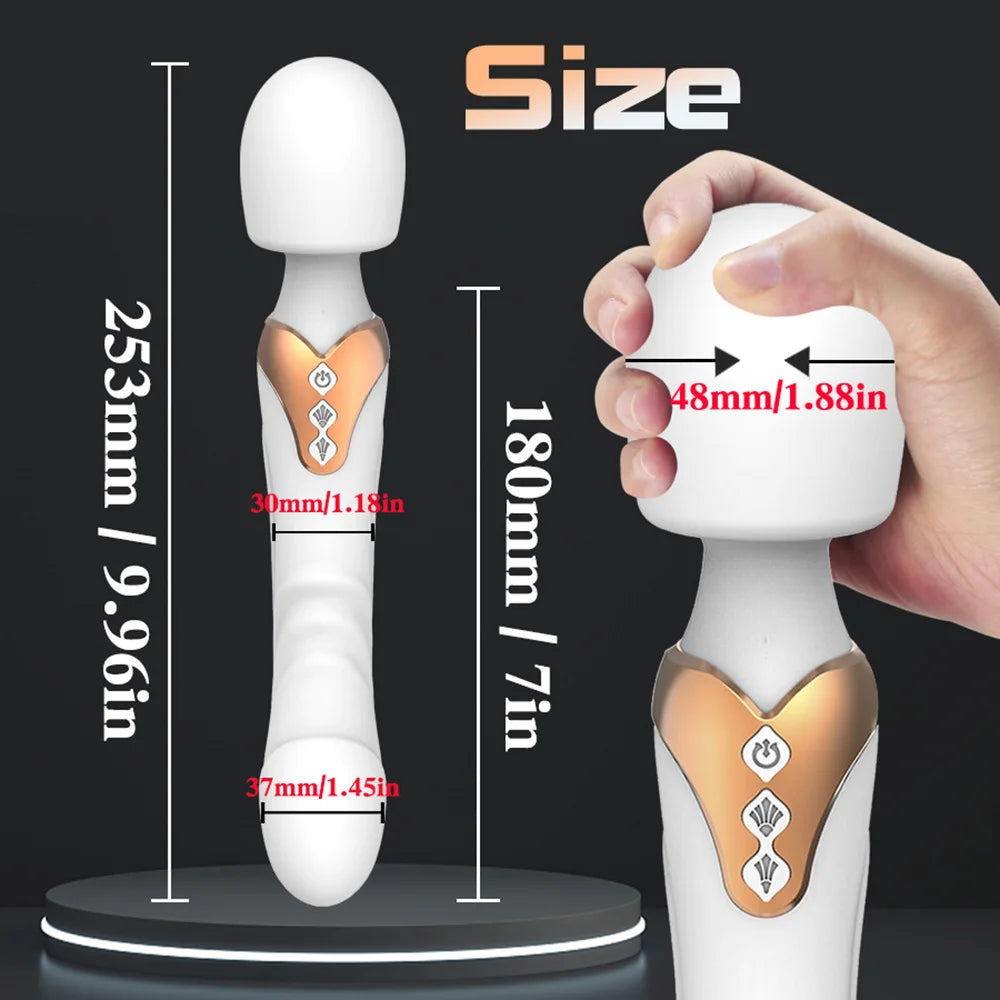 Vibrador punto G para mujer — consolador con vibración intensa