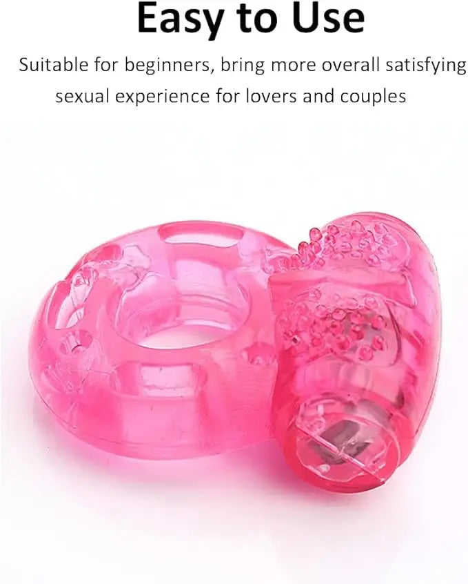 Vibrierender Penisring Vibrator Silikon Penisring mit Klitorisstimulator Intime Sexspielzeuge Männer Langanhaltende Stärkere Vibratoren Ring