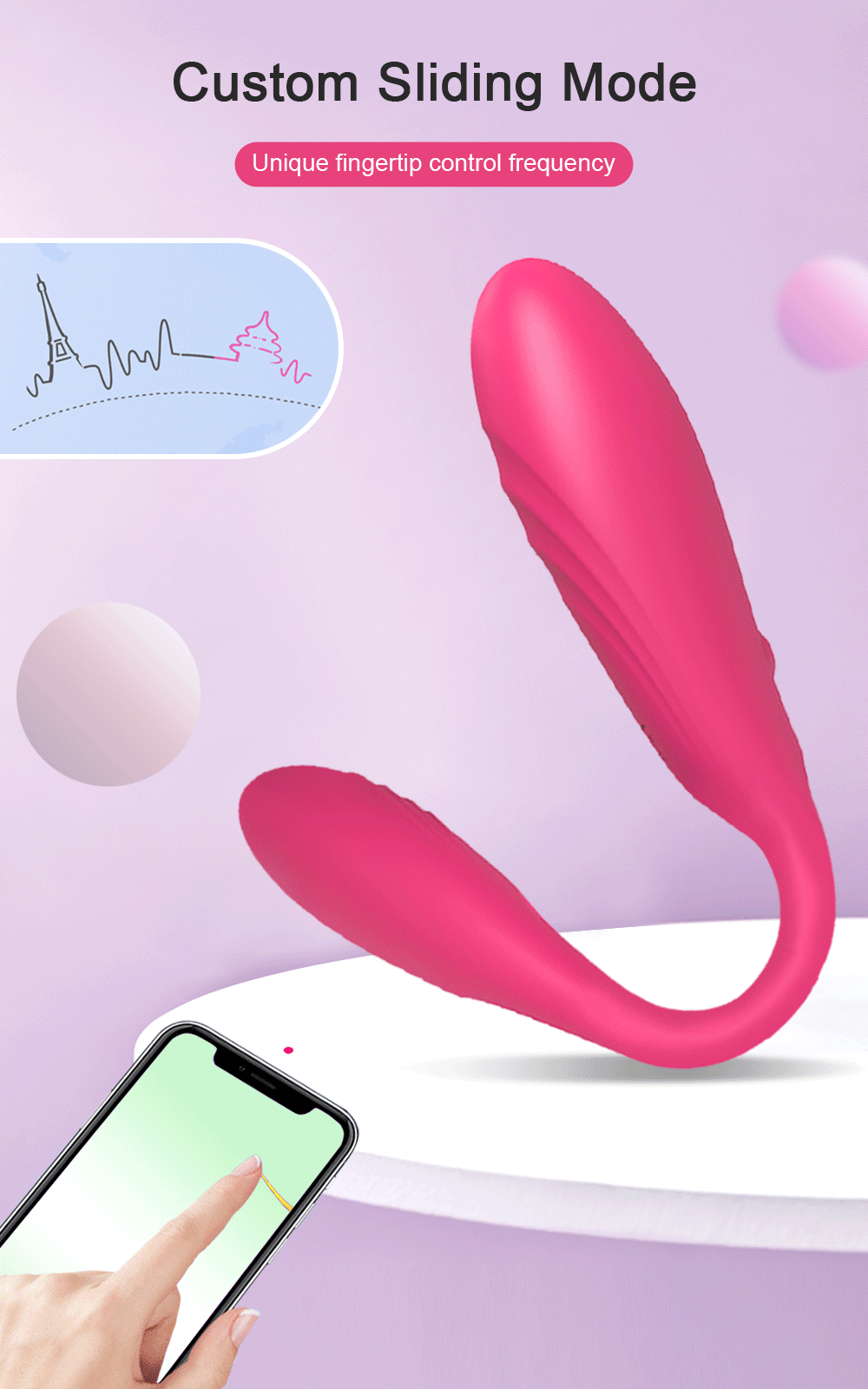 Zauberstab Vibrator Leistungsstarke Sexmaschine - Klitoris-Sauger und Massagegerät für Frauen mit 9 Intensiven Modi