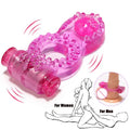 Anillo Vibrador para Parejas con Control Remoto — Estimulación Clitoral y Peneana en Silicona