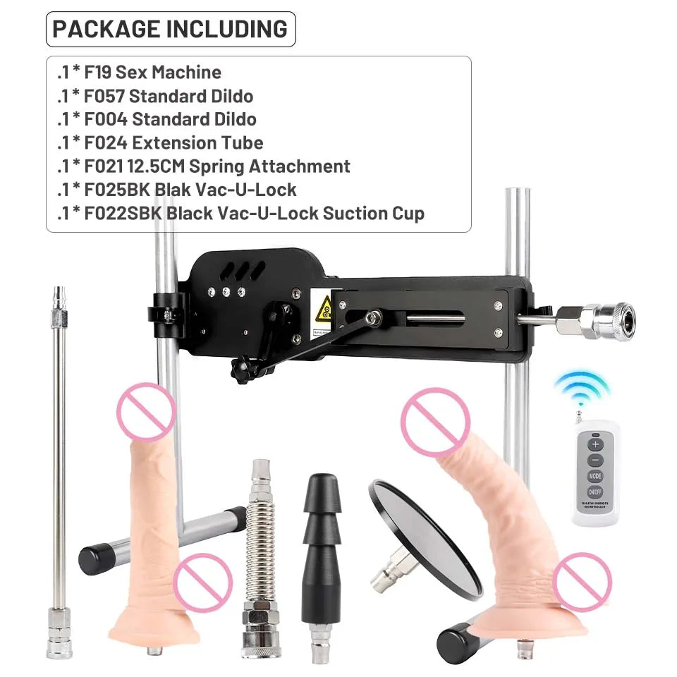FREDORCH 120W Automatische Masturbationsmaschine – Leistungsstarker Vibrator für Männer und Frauen (3-15cm)