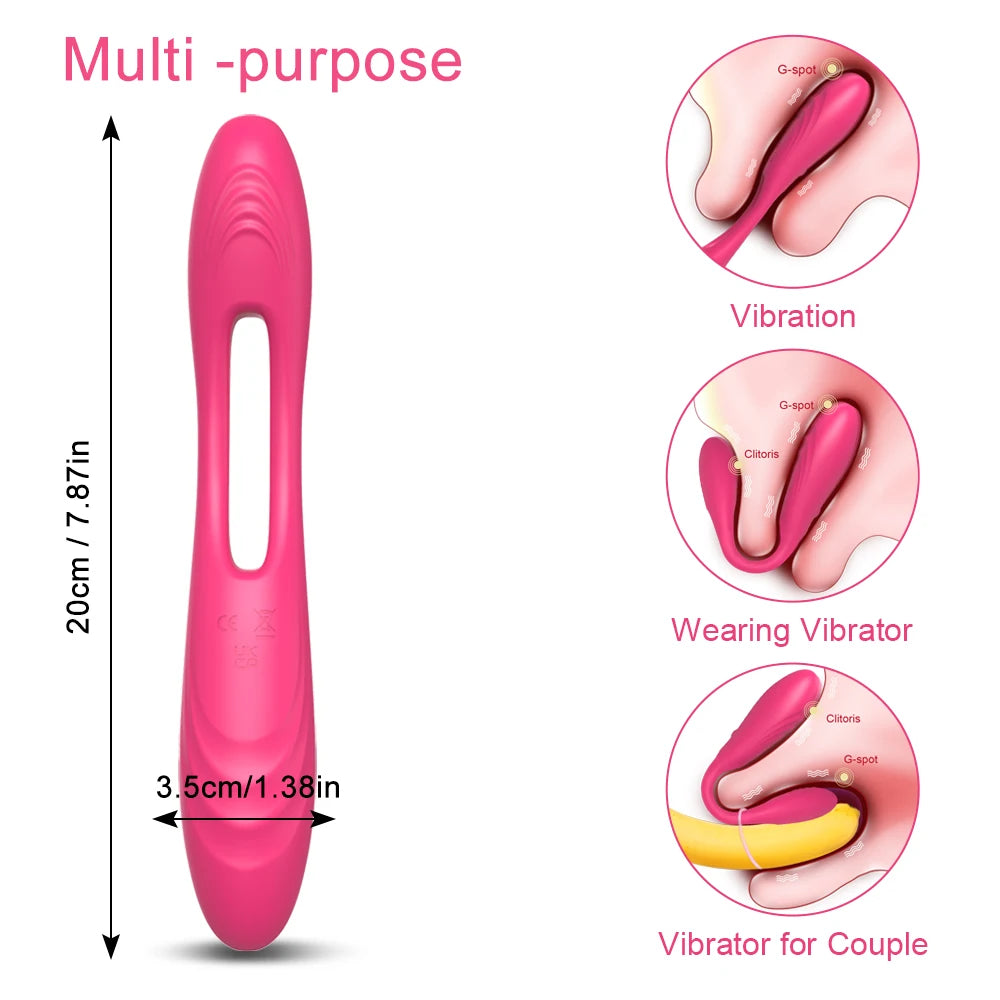 Varita Mágica Vibradora Potente Sex Machine - Succionador de Clítoris y Masajeador para Mujeres con 9 Modos Intensos