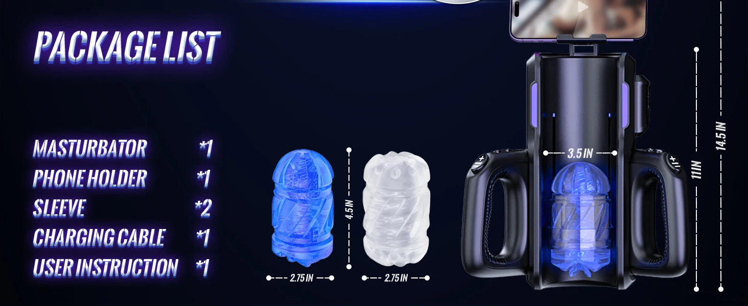 Leten High Speed Piston Stroker Automatischer Masturbator für Männer mit teleskopischem Vagina und starker Saugkraft