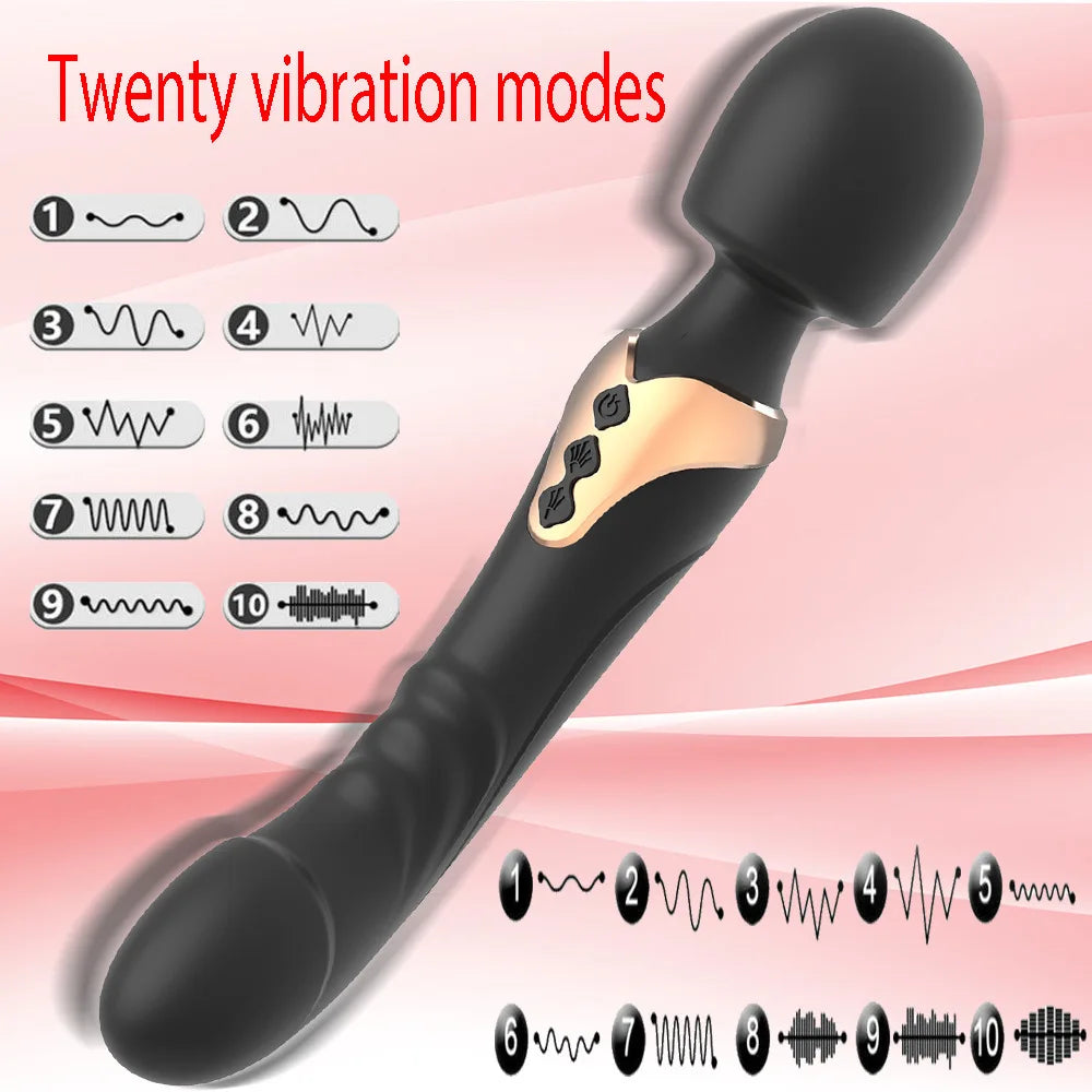 Vibrador punto G para mujer — consolador con vibración intensa