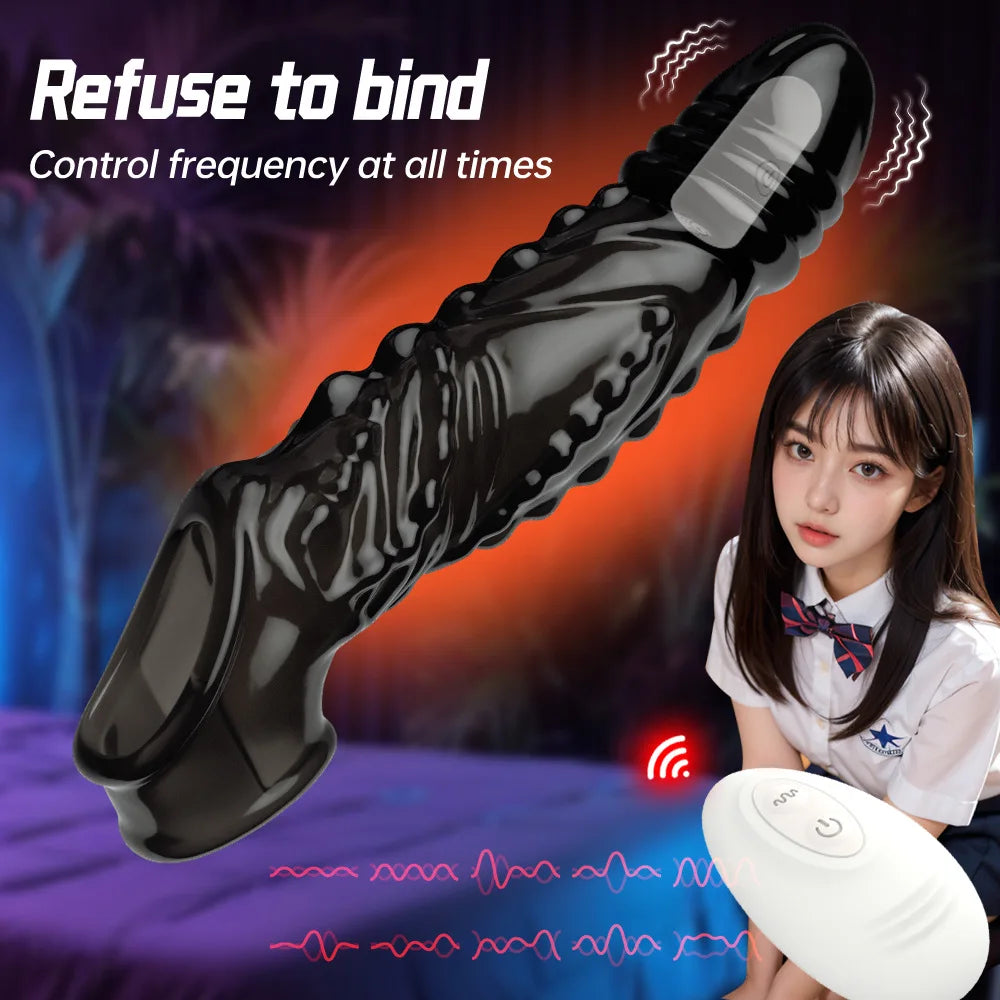 Funda extensora vibradora retardante para hombre