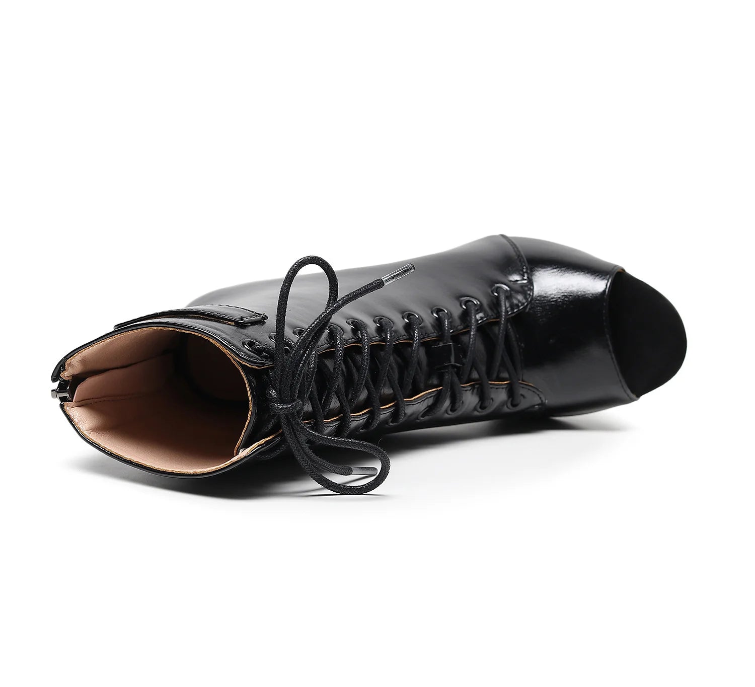 Sexy High Heel Boots für Damen - Elegante Stiefeletten mit Schnürung und Stilettoabsatz für Partys