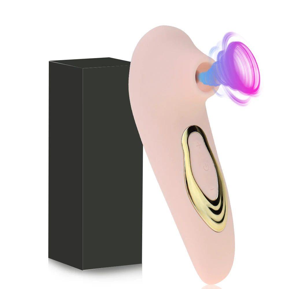 Succionador Clitorial con Lengua Vibradora — Estimulación Oral Intensa para Mujer