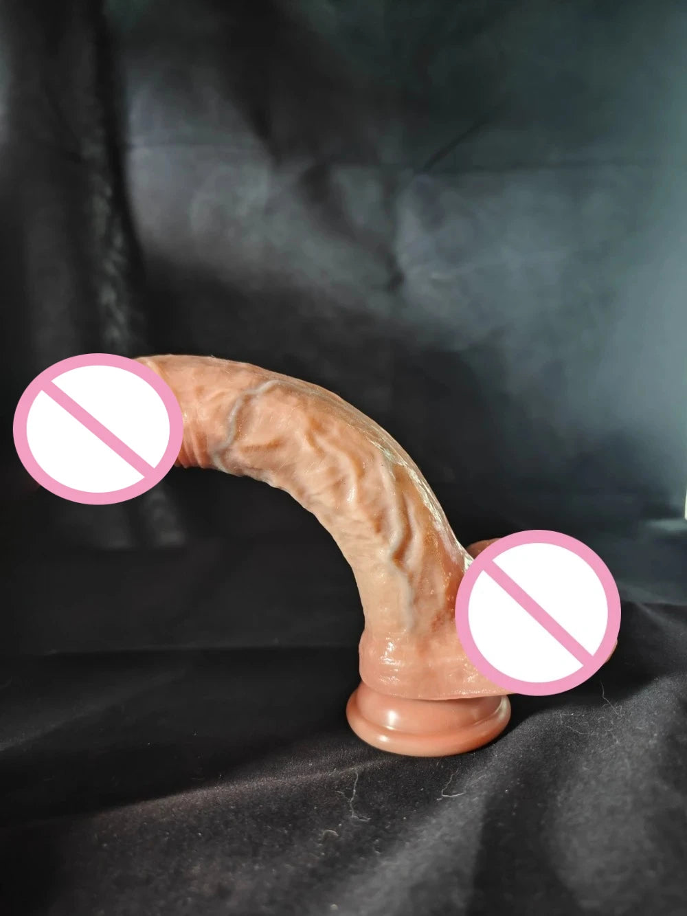 Superrealistischer Dildo Wasserdichter Silikonpenis Erwachsenes Sexspielzeug Anal-Vagina-Masturbator Dildo mit Saugnapf Cock Gode Massager