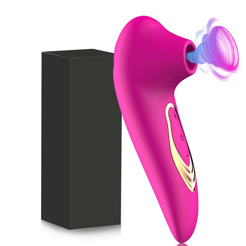 Succionador Clitorial con Lengua Vibradora — Estimulación Oral Intensa para Mujer