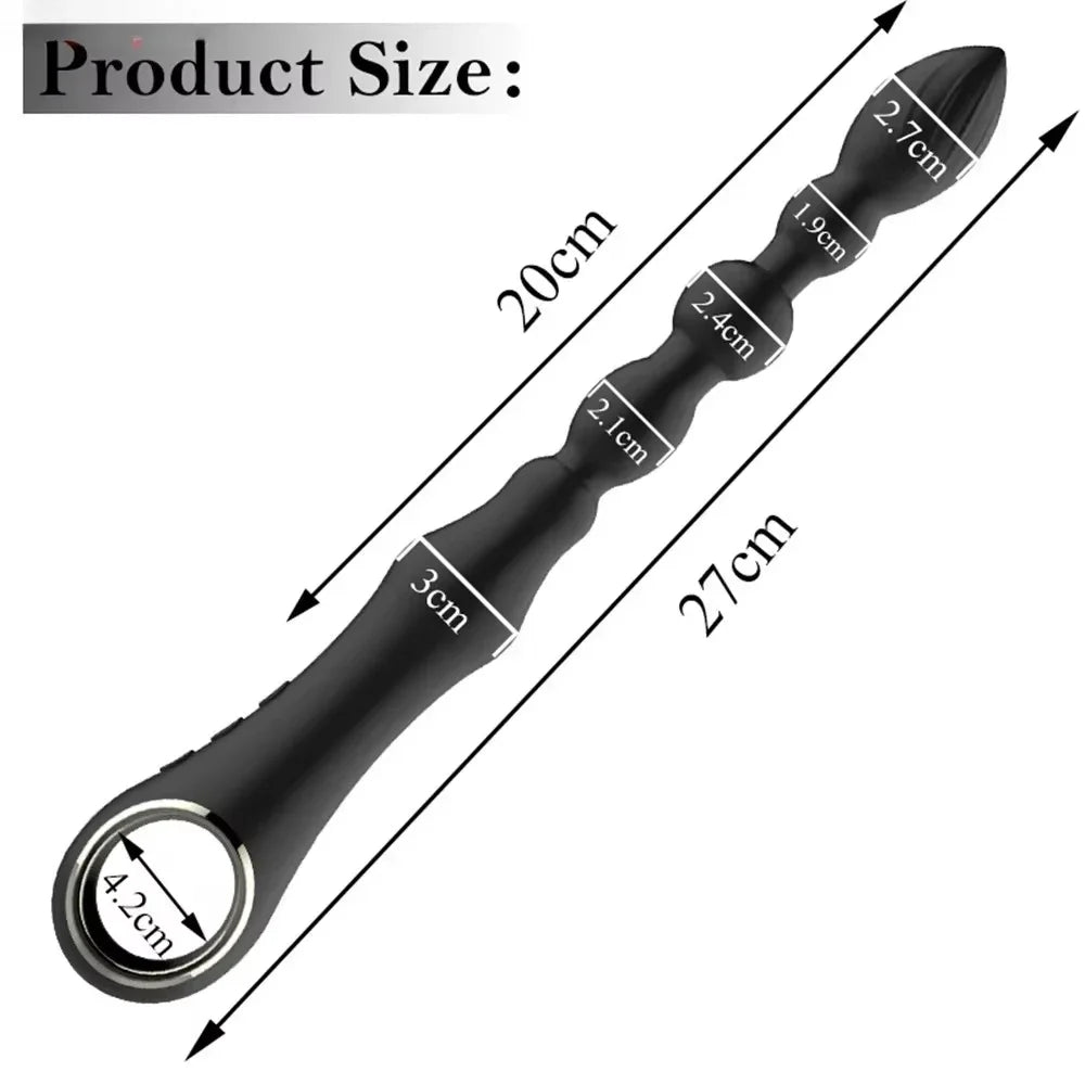 Beheizbarer Analplug aus weichem Silikon – Analstimulator mit Wärme zur Prostata- und Analfreudenmassage
