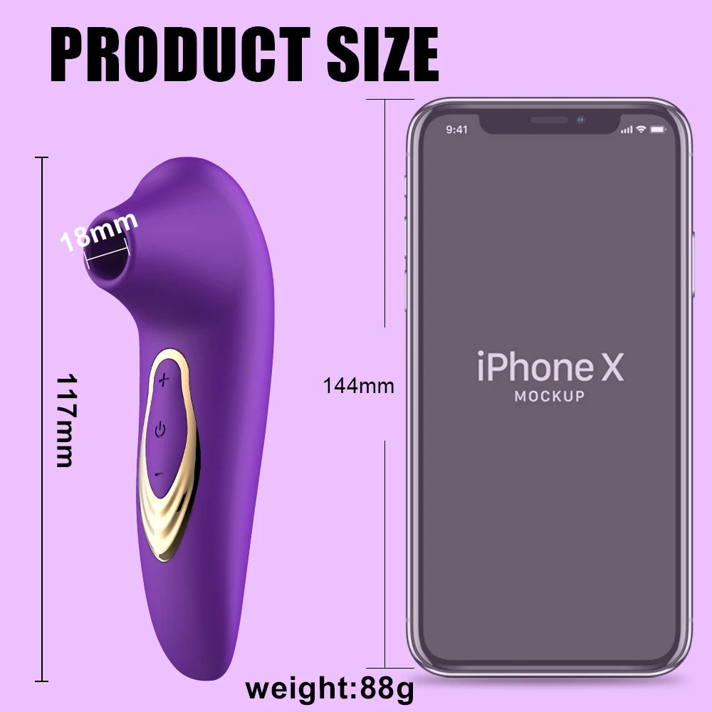 Vagina Saug Vibrator Sexspielzeug für Frauen Orale Zunge Blasen Saugen Klitoris Stimulator Masturbator Erotisches Sexspielzeug für Erwachsene