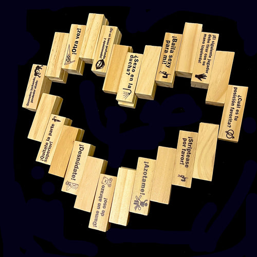 48Pcs Board Games Sexy Tоy Couples Sexy Equipment Block Passion Tower Date Night Adult Party Game For Spanish SM Product