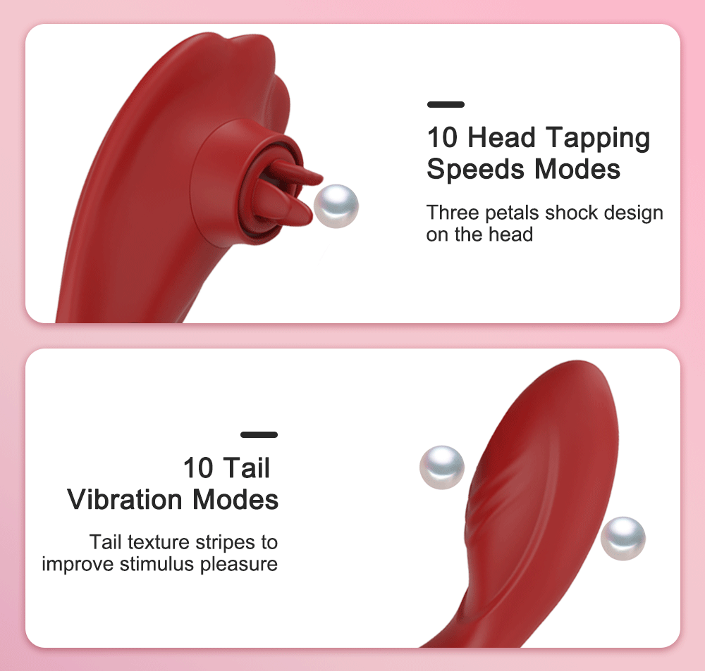 Zauberstab Vibrator Leistungsstarke Sexmaschine - Klitoris-Sauger und Massagegerät für Frauen mit 9 Intensiven Modi