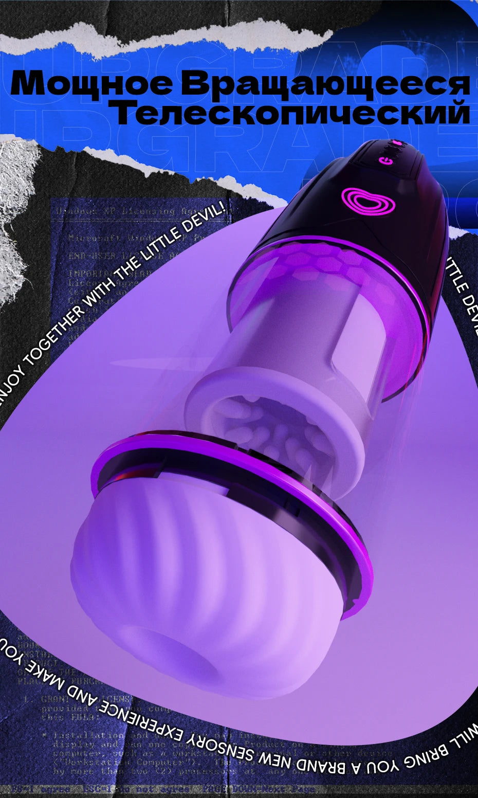 Männlicher Penisstimulator mit 9 Vibrations-, Rotations- und Saugmodi – Automatisches Massagegerät für intensive Lust
