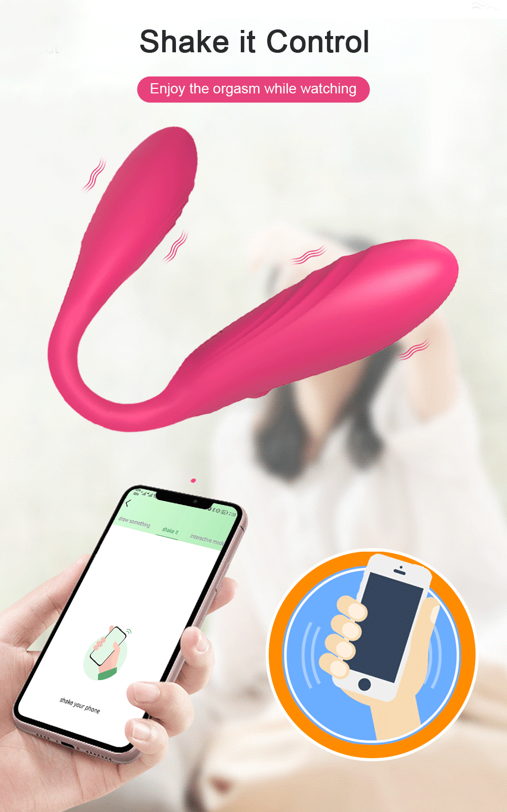 Zauberstab Vibrator Leistungsstarke Sexmaschine - Klitoris-Sauger und Massagegerät für Frauen mit 9 Intensiven Modi