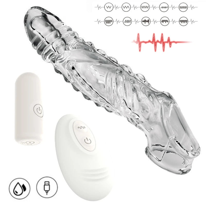 Funda extensora vibradora retardante para hombre