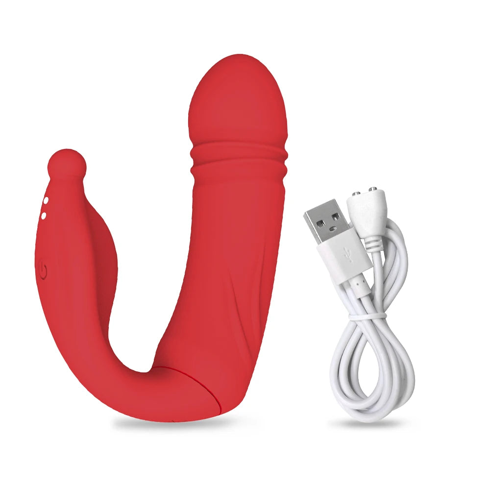 Varita Mágica Vibradora Potente Sex Machine - Succionador de Clítoris y Masajeador para Mujeres con 9 Modos Intensos